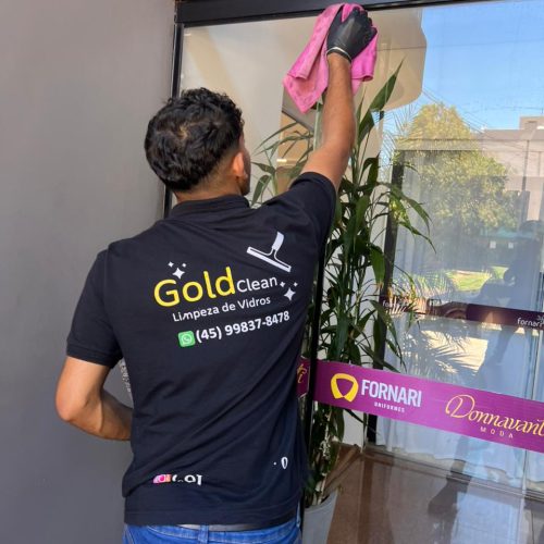 limpeza de vidros comercial em Toledo